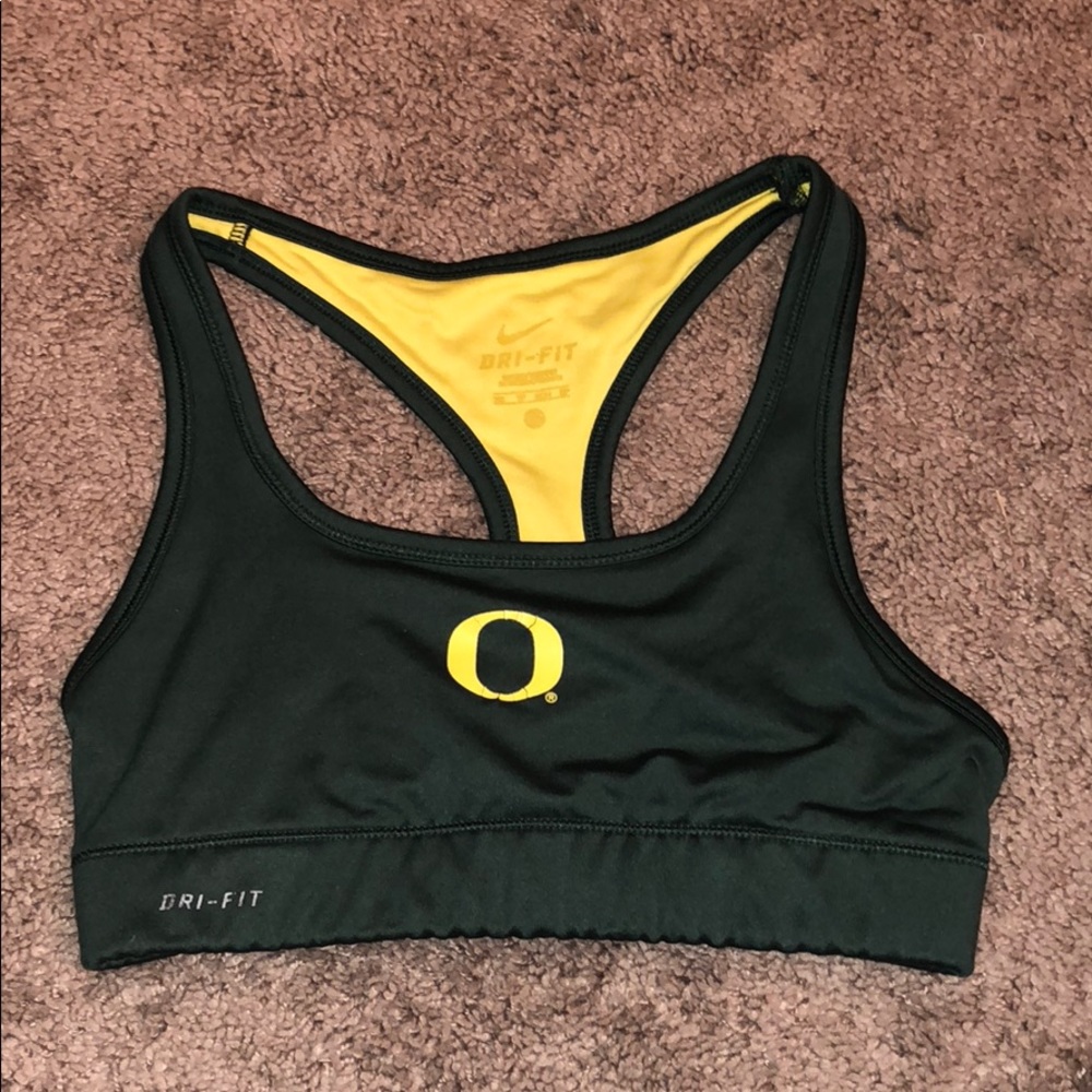 Nike Oregon Ducks sports bra